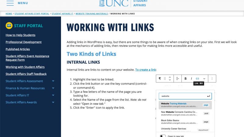 working-with-links